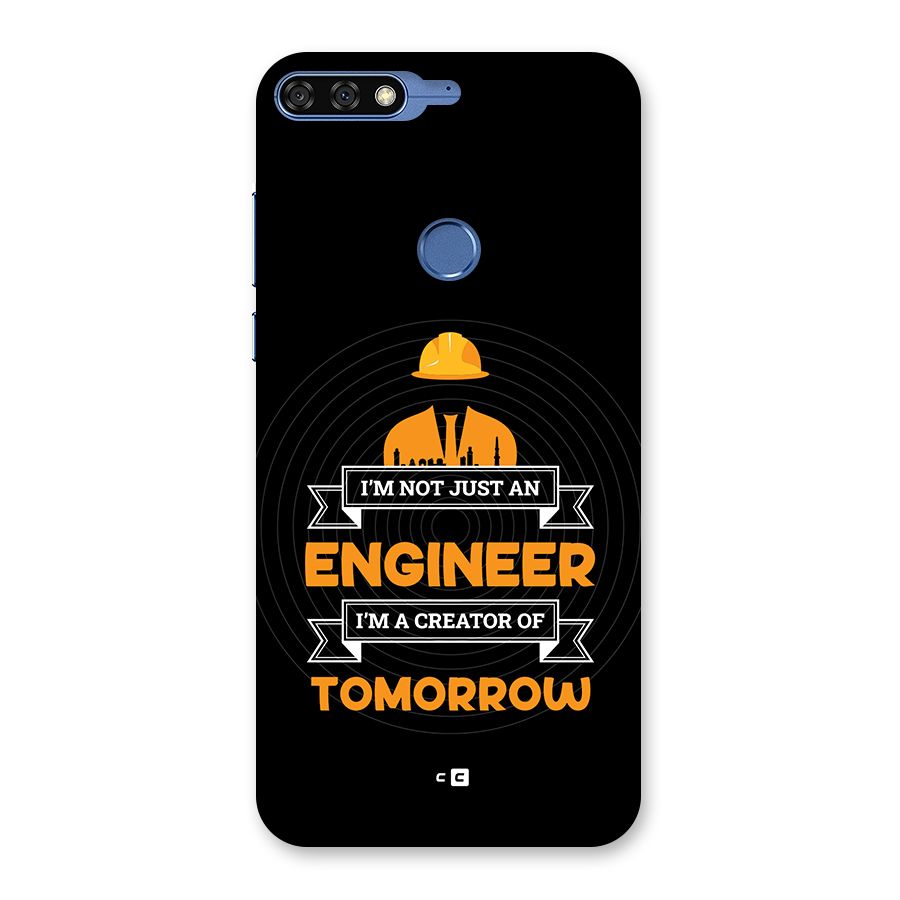 Creator Of Tomorrow Back Case for Honor 7C