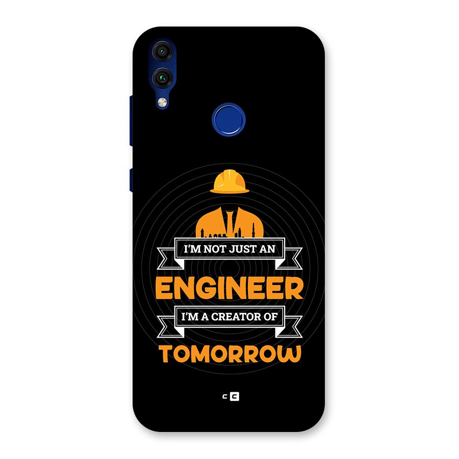 Creator Of Tomorrow Back Case for Honor 8C