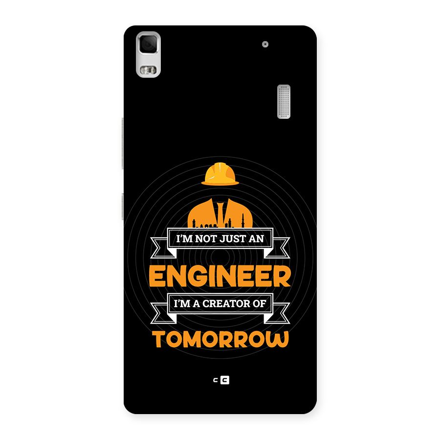 Creator Of Tomorrow Back Case for Lenovo A7000