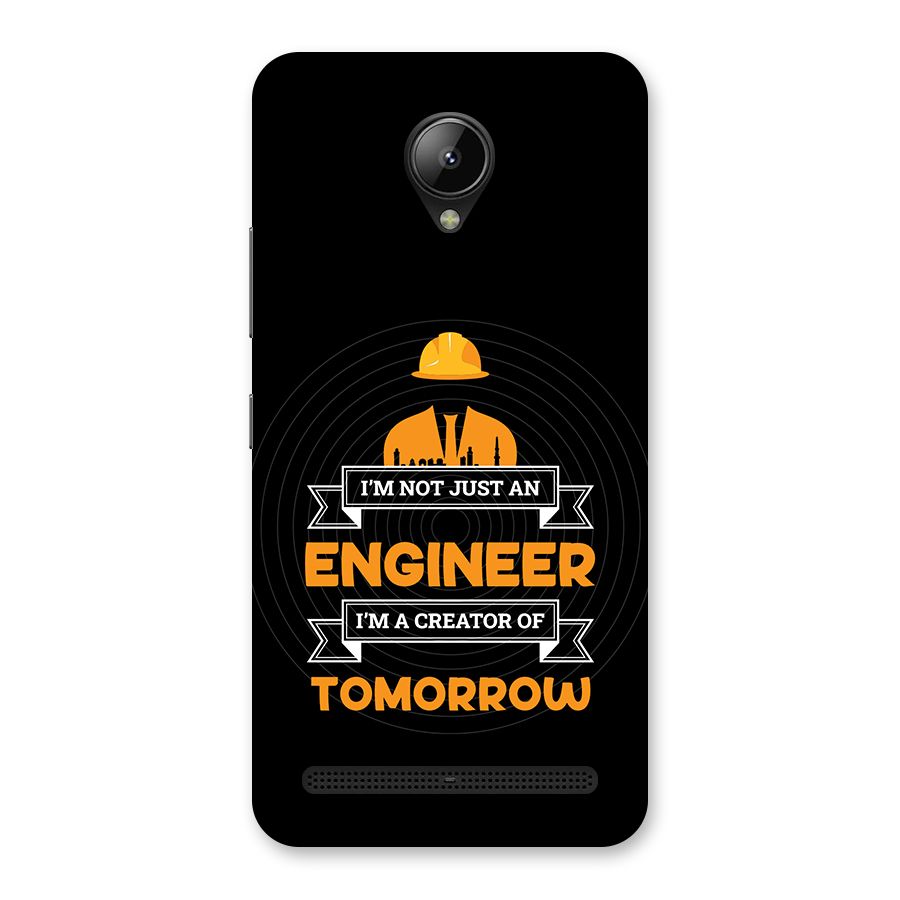 Creator Of Tomorrow Back Case for Lenovo C2