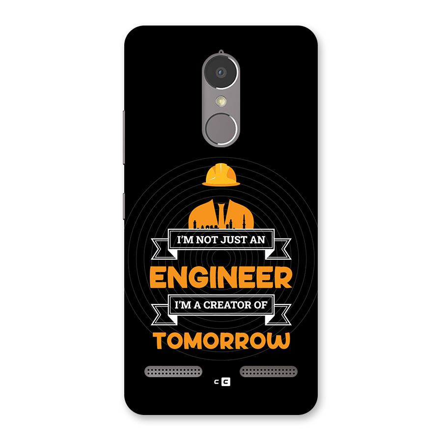 Creator Of Tomorrow Back Case for Lenovo K6 Power