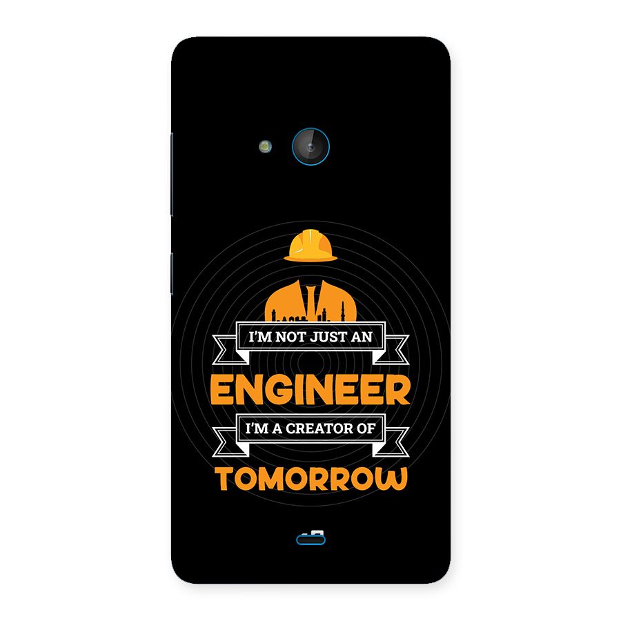 Creator Of Tomorrow Back Case for Lumia 540