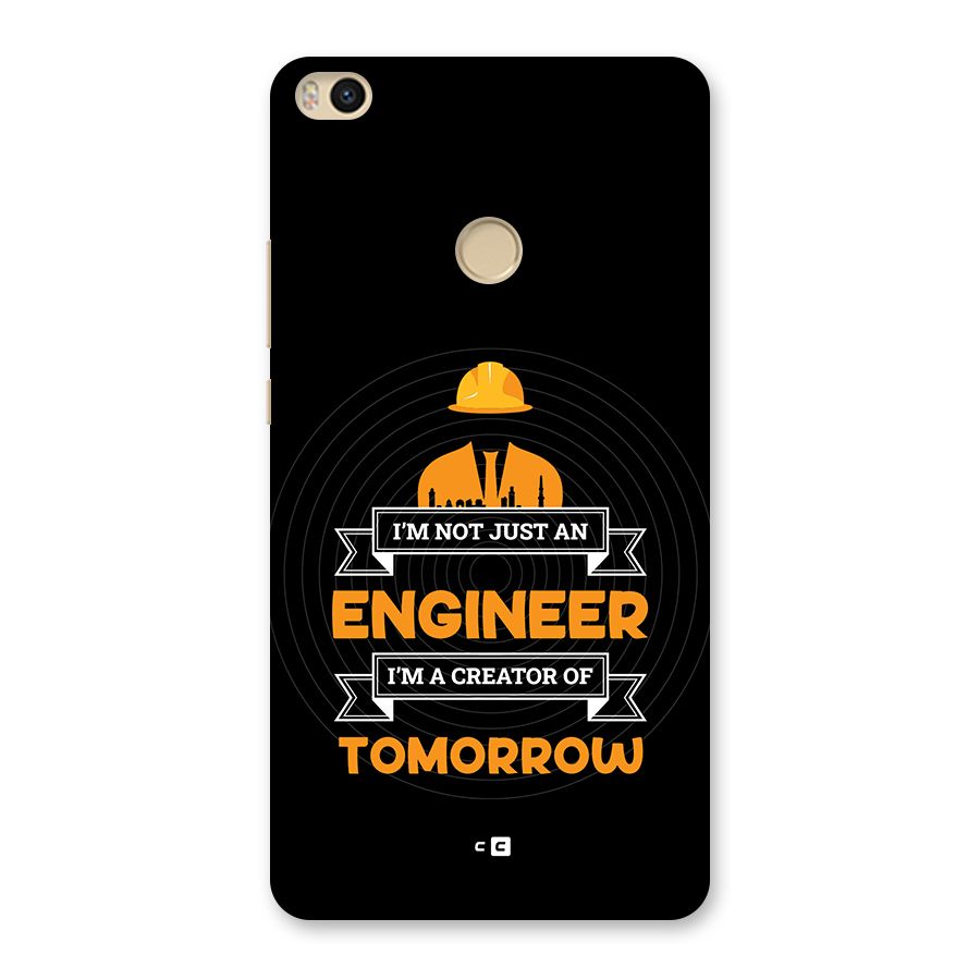 Creator Of Tomorrow Back Case for Mi Max 2