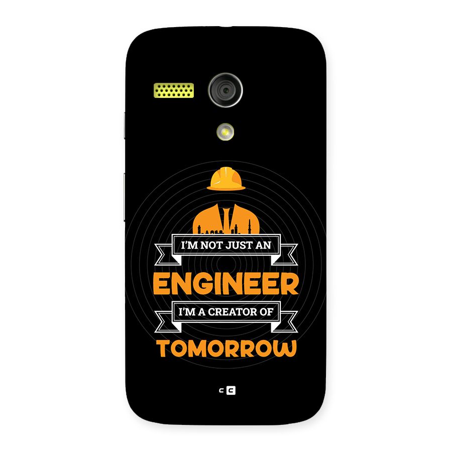 Creator Of Tomorrow Back Case for Moto G