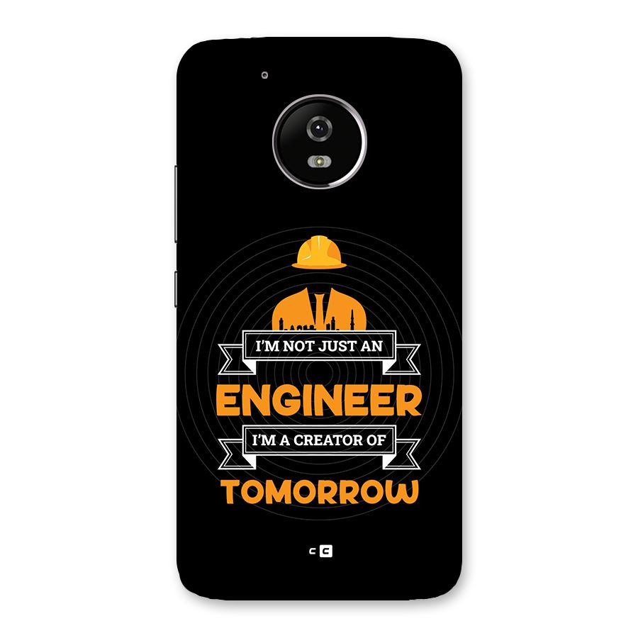 Creator Of Tomorrow Back Case for Moto G5