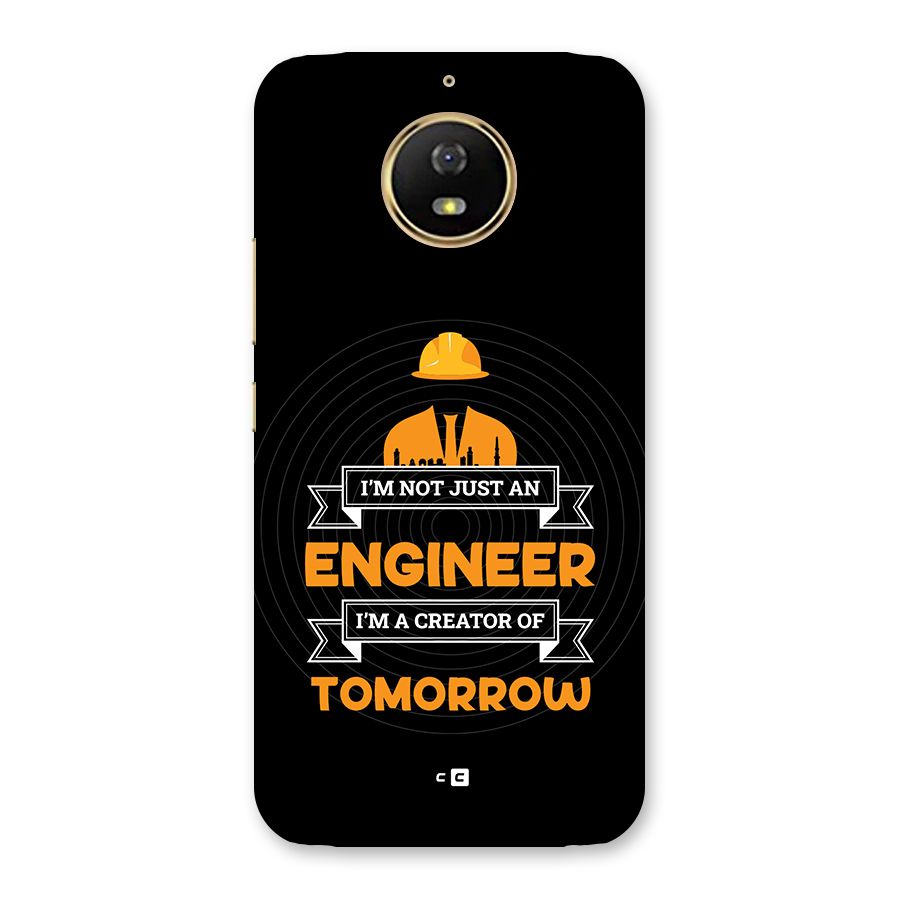 Creator Of Tomorrow Back Case for Moto G5s
