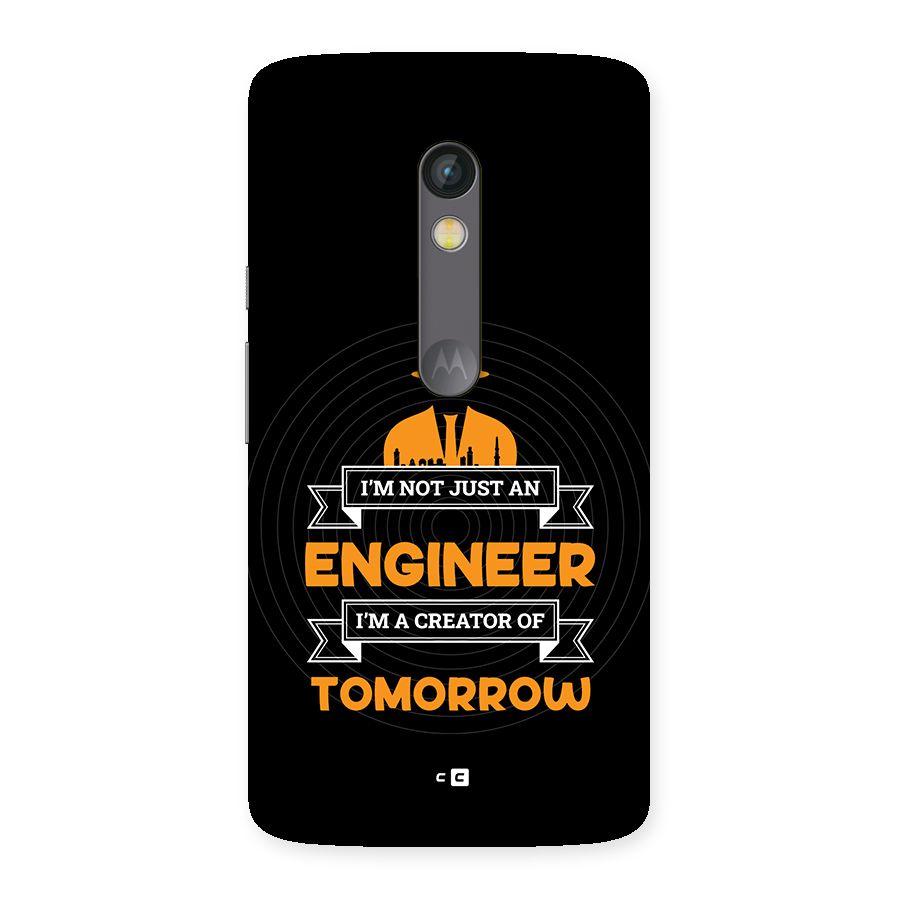 Creator Of Tomorrow Back Case for Moto X Play