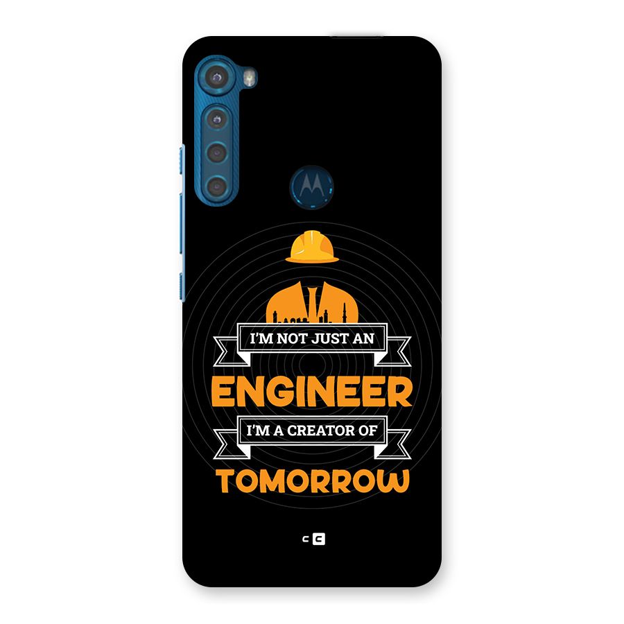 Creator Of Tomorrow Back Case for Motorola One Fusion Plus