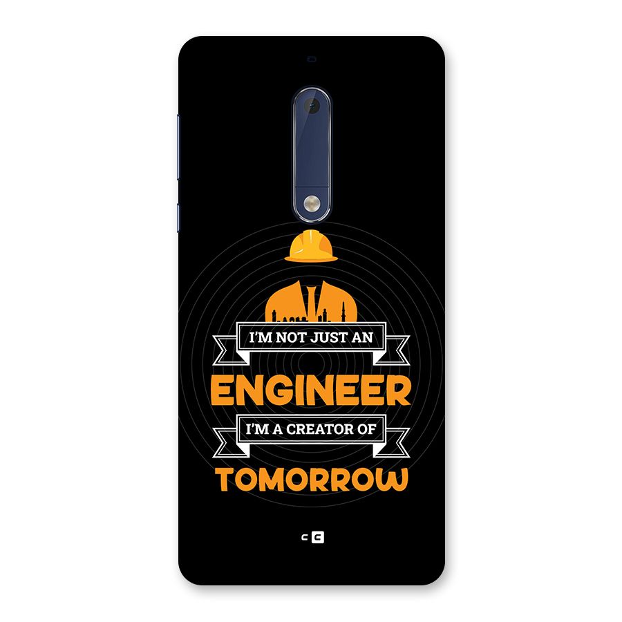 Creator Of Tomorrow Back Case for Nokia 5