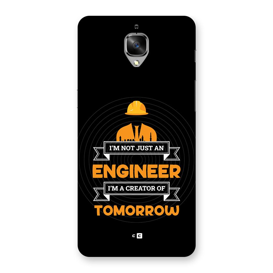 Creator Of Tomorrow Back Case for OnePlus 3