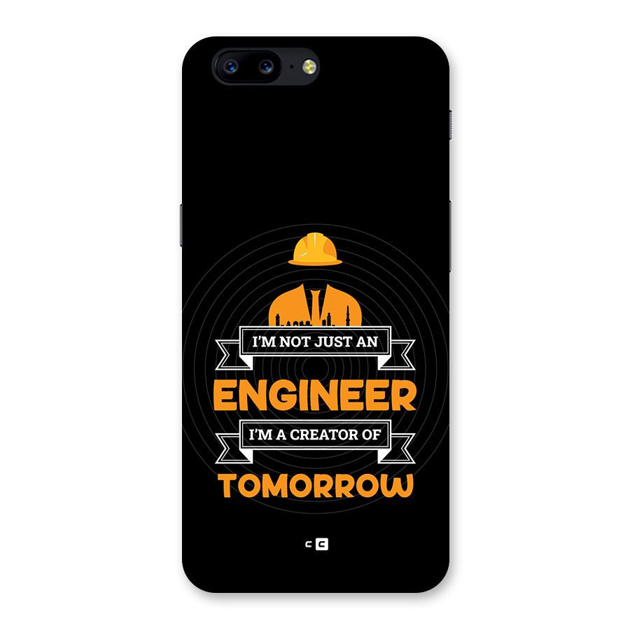 Creator Of Tomorrow Back Case for OnePlus 5
