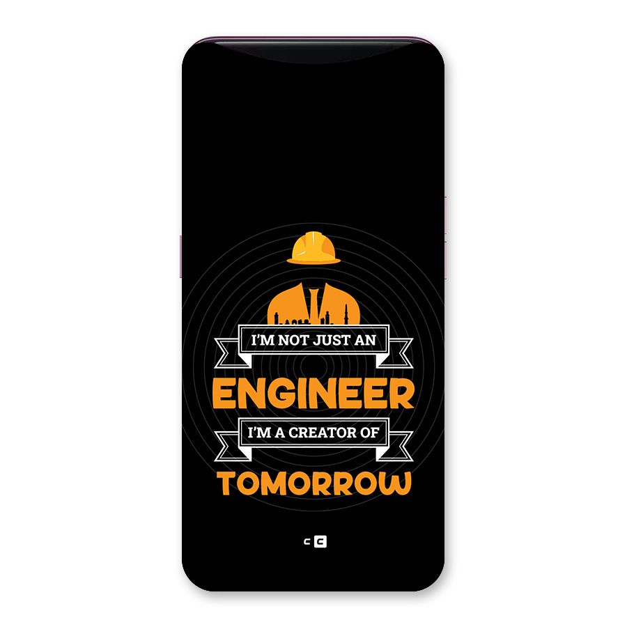 Creator Of Tomorrow Back Case for Oppo Find X