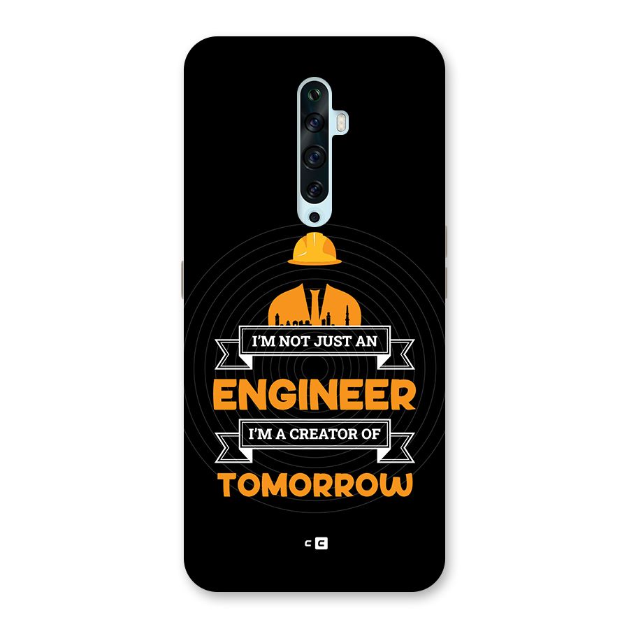 Creator Of Tomorrow Back Case for Oppo Reno2 F