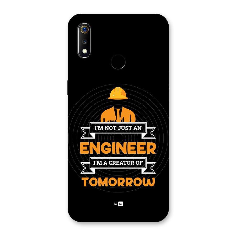 Creator Of Tomorrow Back Case for Realme 3