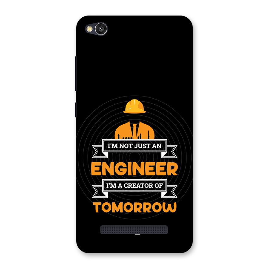 Creator Of Tomorrow Back Case for Redmi 4A