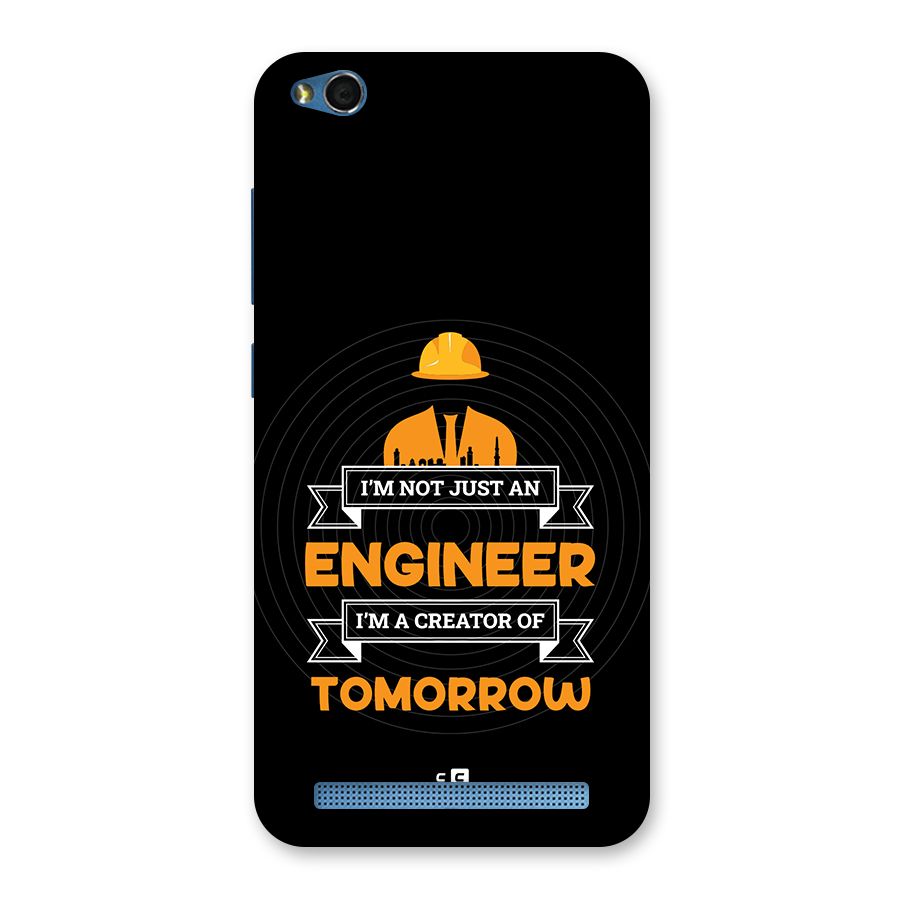Creator Of Tomorrow Back Case for Redmi 5A