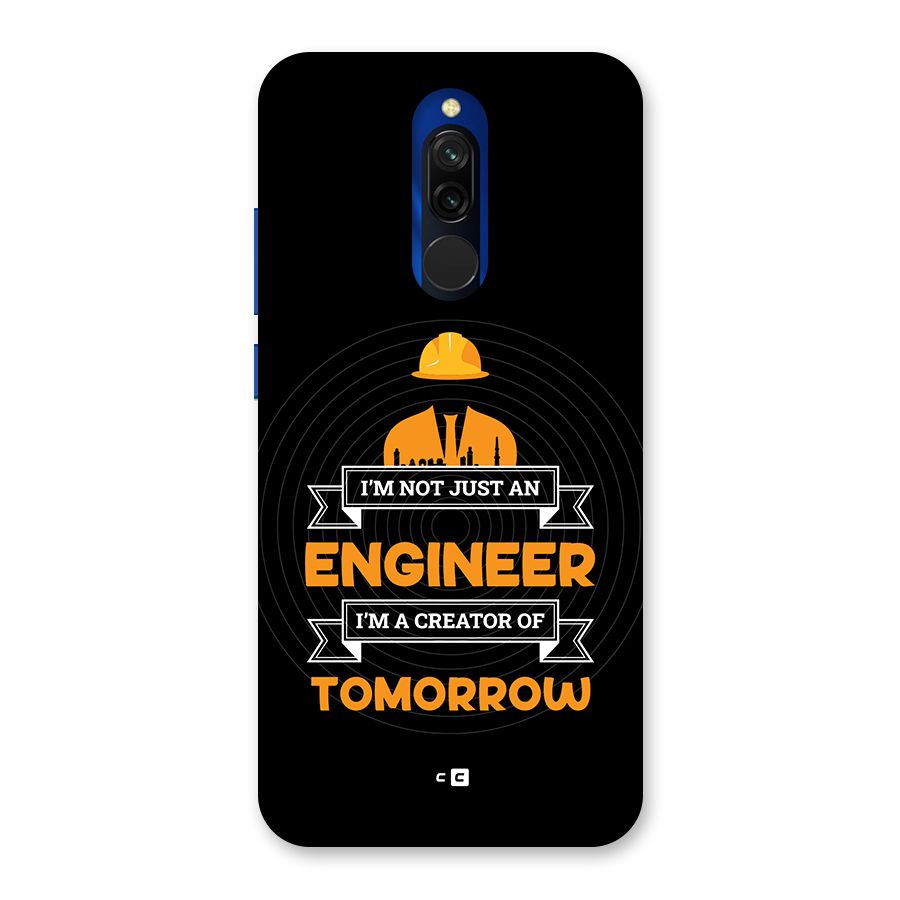 Creator Of Tomorrow Back Case for Redmi 8