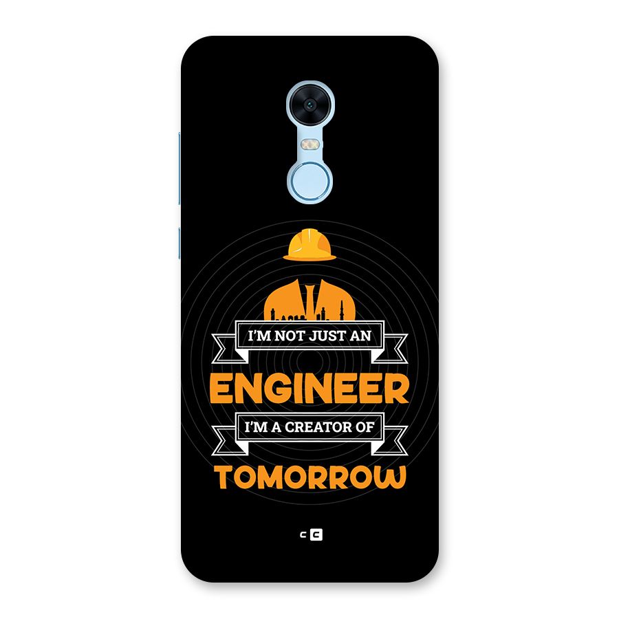 Creator Of Tomorrow Back Case for Redmi Note 5