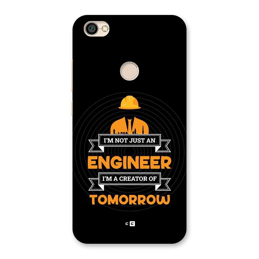 Creator Of Tomorrow Back Case for Redmi Y1 2017