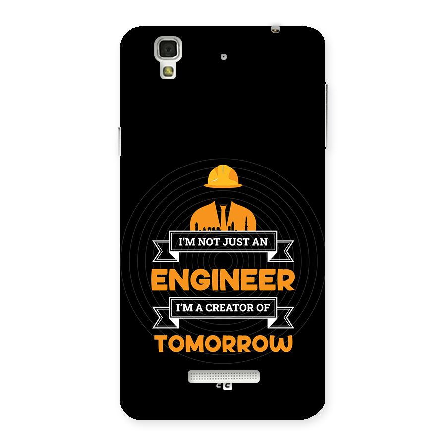 Creator Of Tomorrow Back Case for Yureka