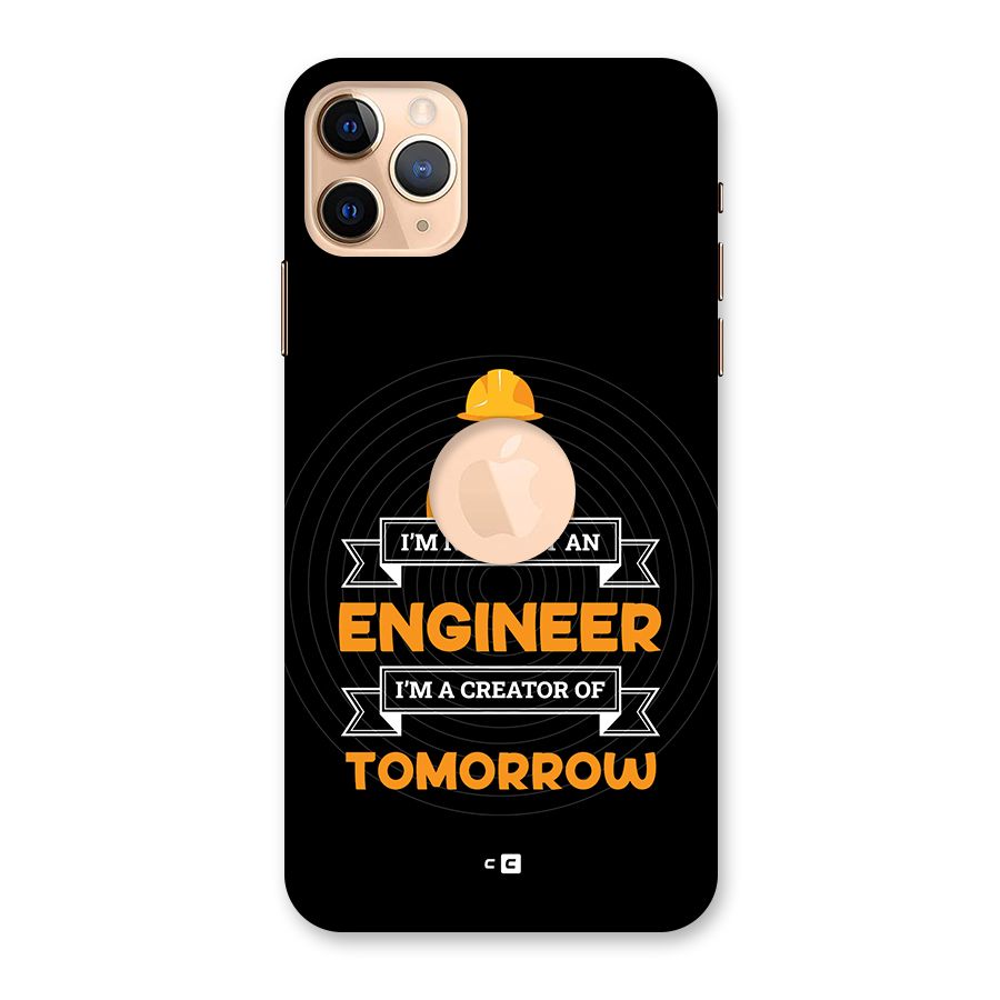 Creator Of Tomorrow Back Case for iPhone 11 Pro Max Logo Cut
