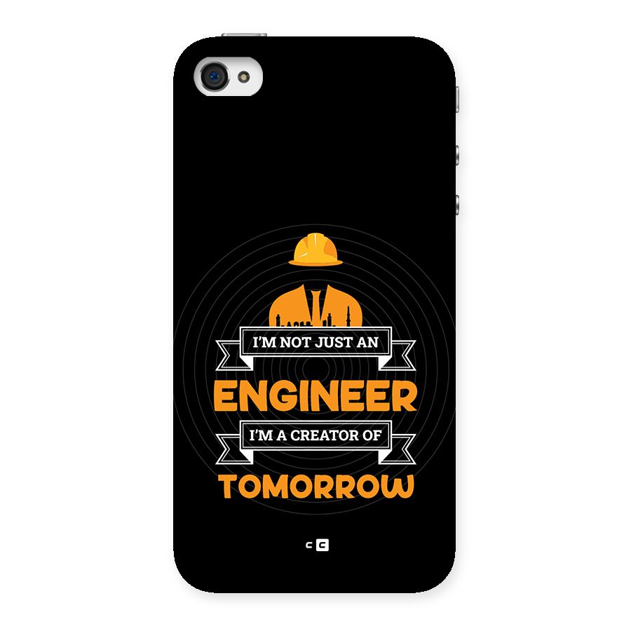 Creator Of Tomorrow Back Case for iPhone 4 4s