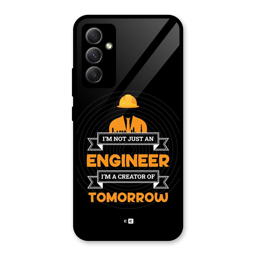 Creator Of Tomorrow Glass Back Case for Galaxy A34