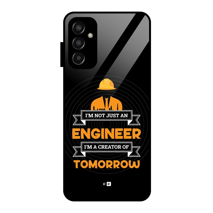Creator Of Tomorrow Glass Back Case for Galaxy F13