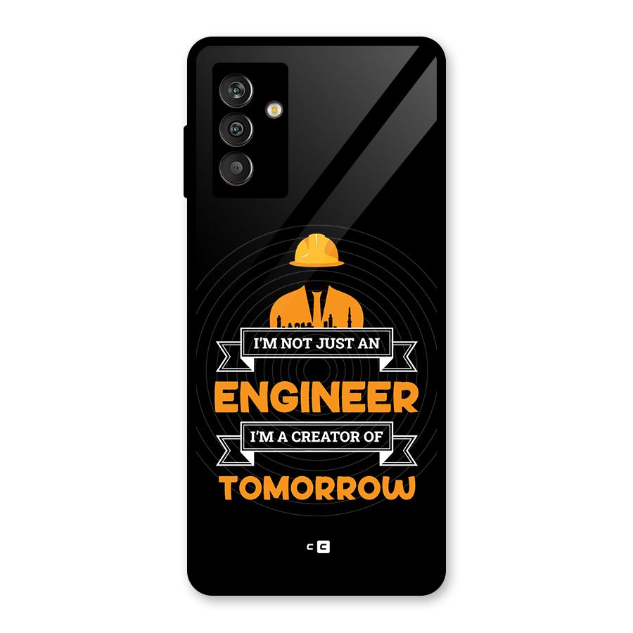 Creator Of Tomorrow Glass Back Case for Galaxy M13