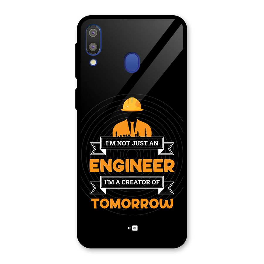 Creator Of Tomorrow Glass Back Case for Galaxy M20