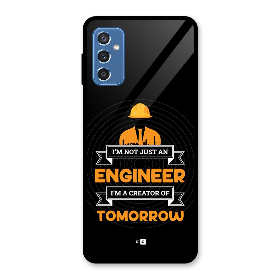 Creator Of Tomorrow Glass Back Case for Galaxy M52 5G