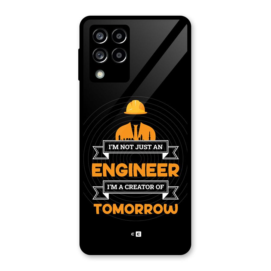 Creator Of Tomorrow Glass Back Case for Galaxy M53 5G
