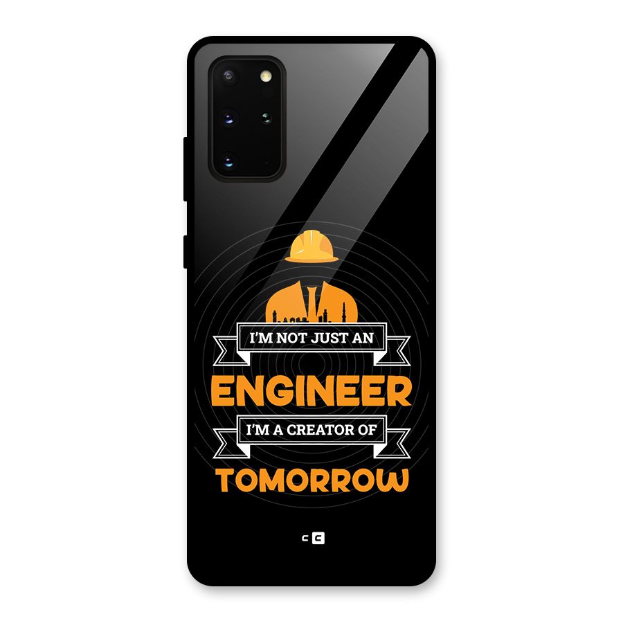 Creator Of Tomorrow Glass Back Case for Galaxy S20 Plus