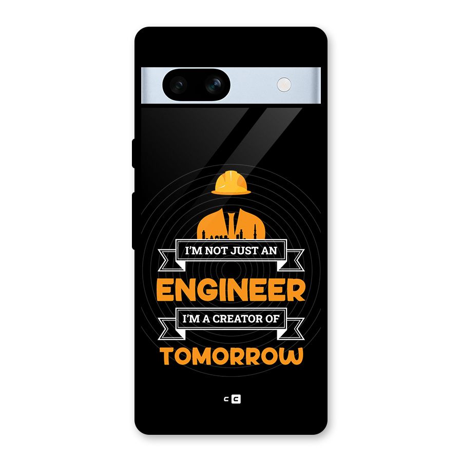 Creator Of Tomorrow Glass Back Case for Google Pixel 7a