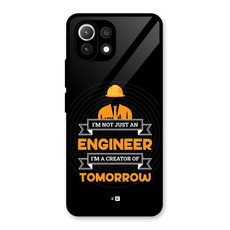 Creator Of Tomorrow Glass Back Case for Mi 11 Lite NE 5G