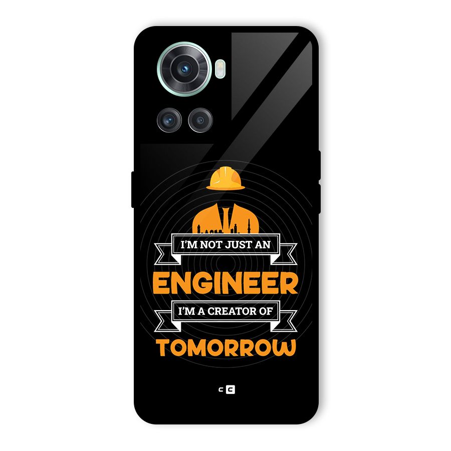 Creator Of Tomorrow Glass Back Case for OnePlus 10R
