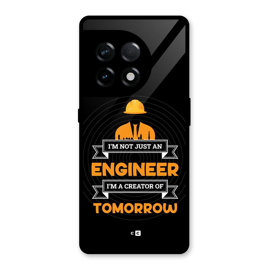 Creator Of Tomorrow Glass Back Case for OnePlus 11R