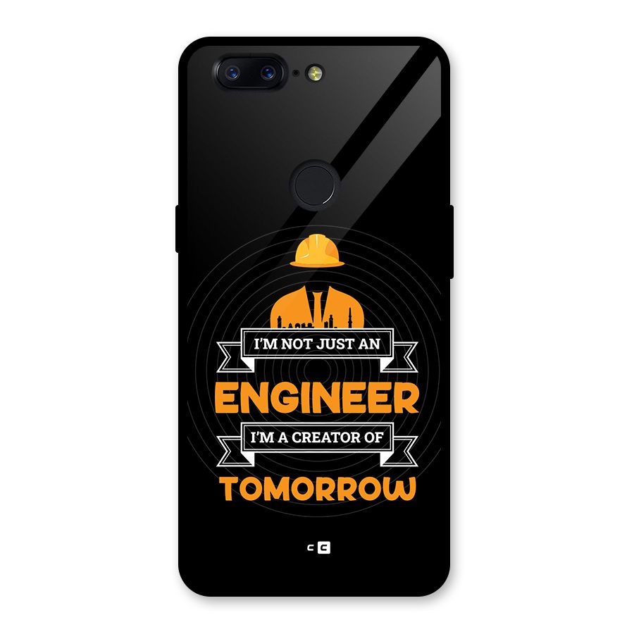 Creator Of Tomorrow Glass Back Case for OnePlus 5T