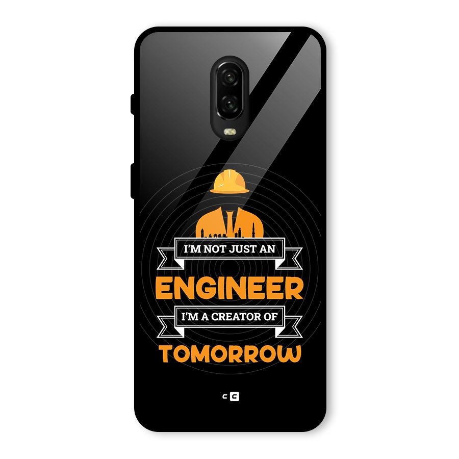 Creator Of Tomorrow Glass Back Case for OnePlus 6T