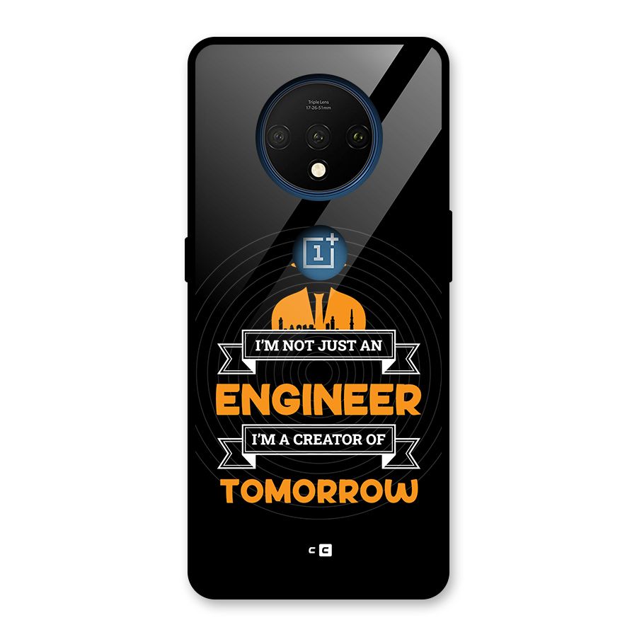 Creator Of Tomorrow Glass Back Case for OnePlus 7T