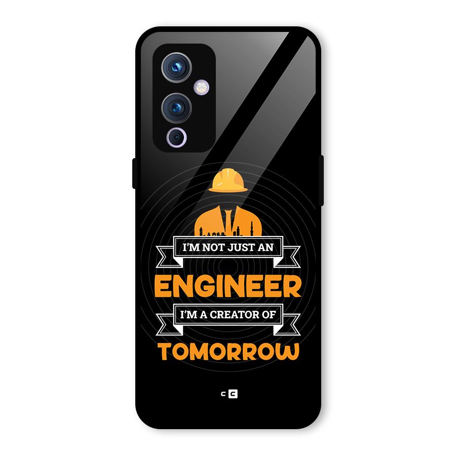 Creator Of Tomorrow Glass Back Case for OnePlus 9