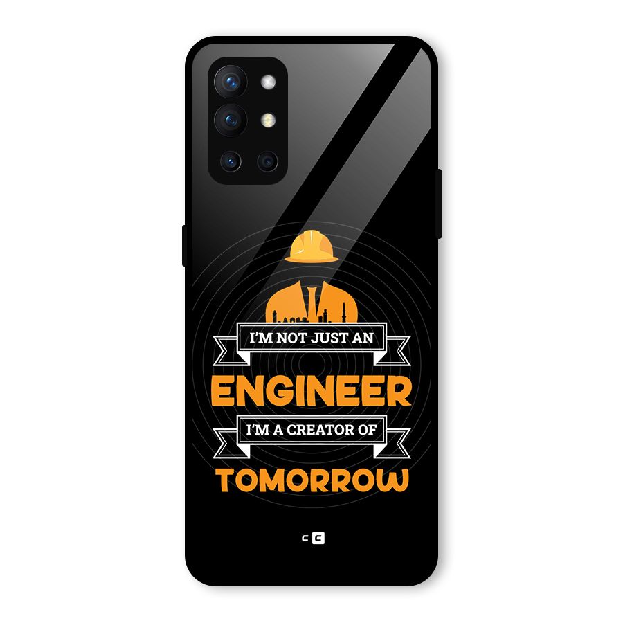 Creator Of Tomorrow Glass Back Case for OnePlus 9R