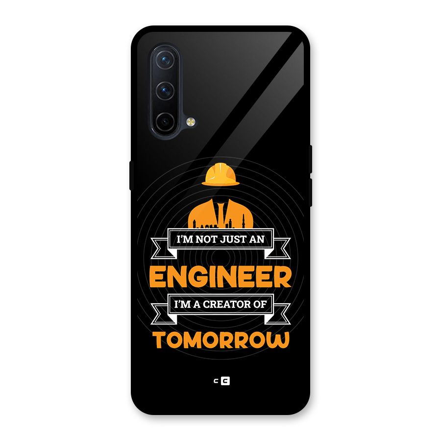 Creator Of Tomorrow Glass Back Case for OnePlus Nord CE 5G