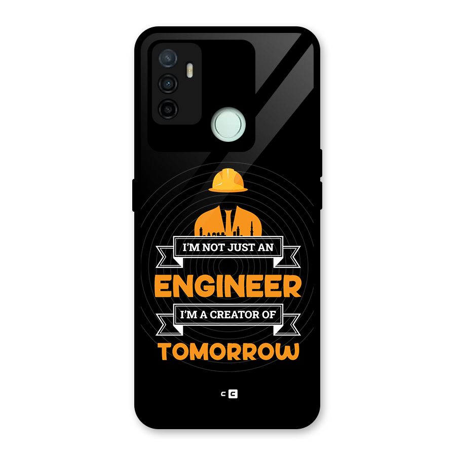 Creator Of Tomorrow Glass Back Case for Oppo A53