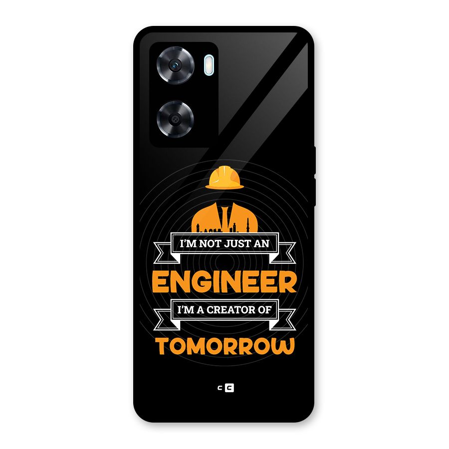 Creator Of Tomorrow Glass Back Case for Oppo A77