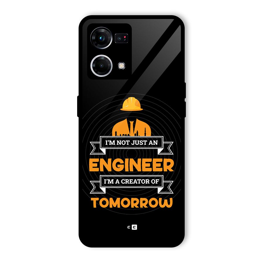 Creator Of Tomorrow Glass Back Case for Oppo F21s Pro 4G