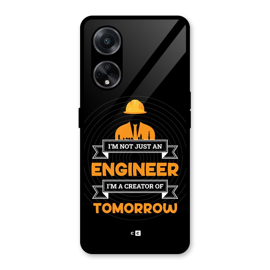 Creator Of Tomorrow Glass Back Case for Oppo F23