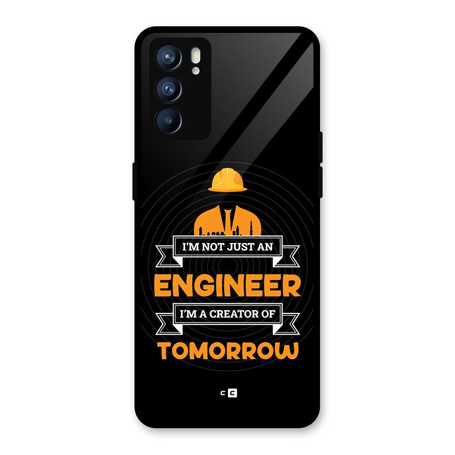 Creator Of Tomorrow Glass Back Case for Oppo Reno6 5G