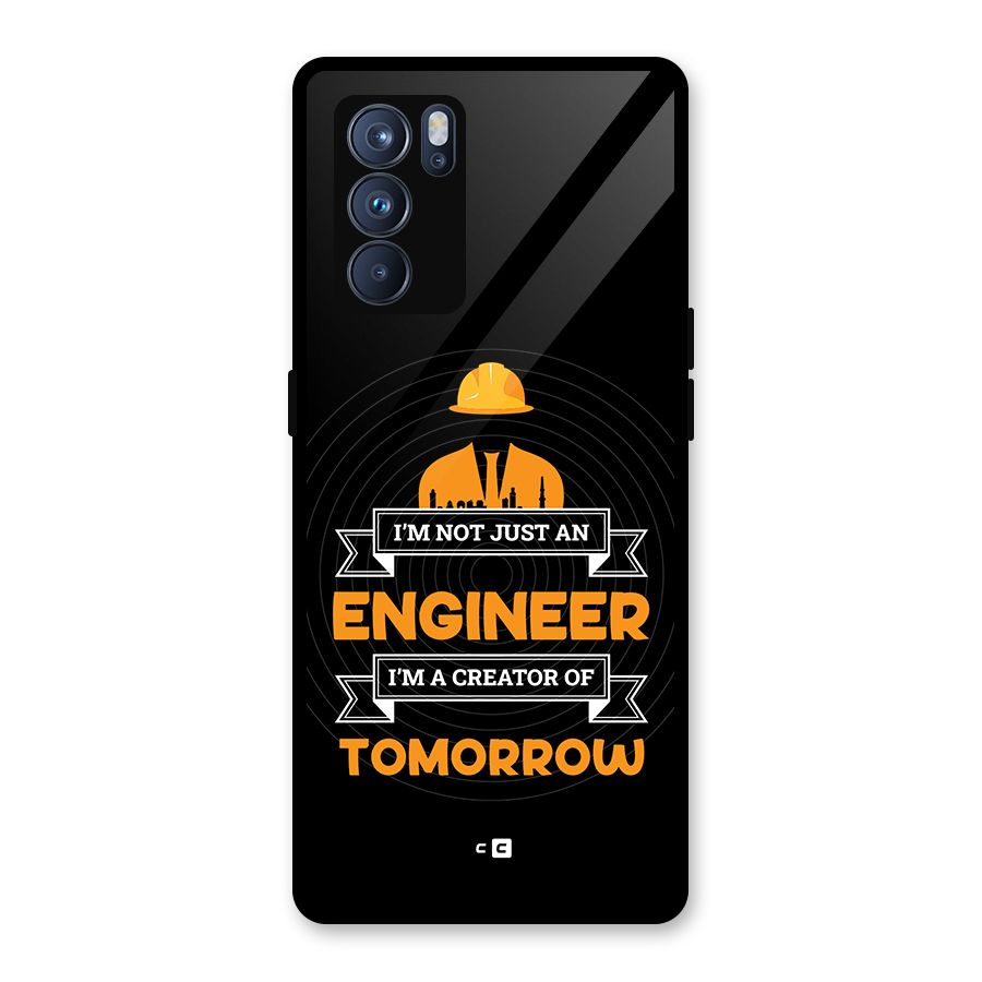 Creator Of Tomorrow Glass Back Case for Oppo Reno6 Pro 5G