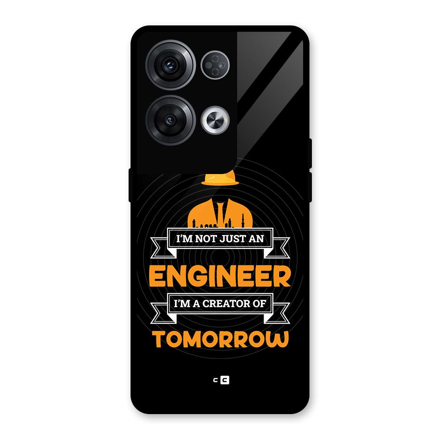 Creator Of Tomorrow Glass Back Case for Oppo Reno8 Pro 5G